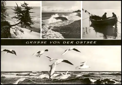 .Mecklenburg-Vorpommern Ostsee/ Baltic Sea MB Stimmungsbilder Fischer 1984