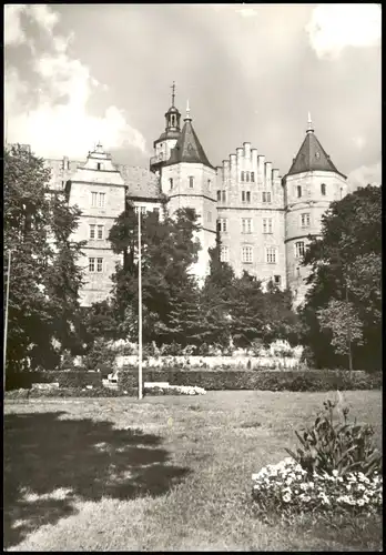 Ansichtskarte Schleusingen Schloss Bertholdsburg 1984