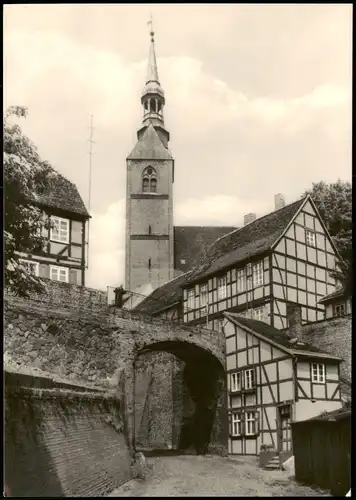 Ansichtskarte Tangermünde Rosspforte 1968