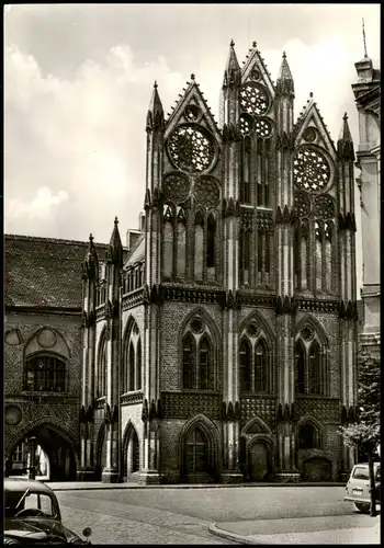 Ansichtskarte Tangermünde Rathaus 1968