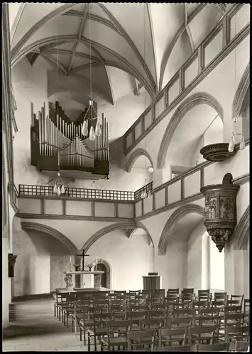 Ansichtskarte Torgau Kapelle von Nikolaus Gromann Schloß Hartenfels 1974