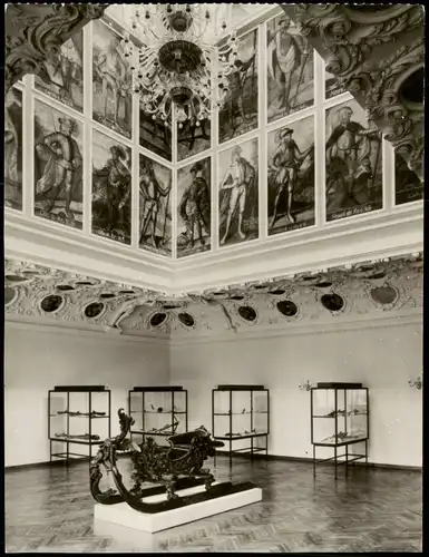 Ansichtskarte Schwarzburg Schloss Schwarzburg - Kaisersaal 1976