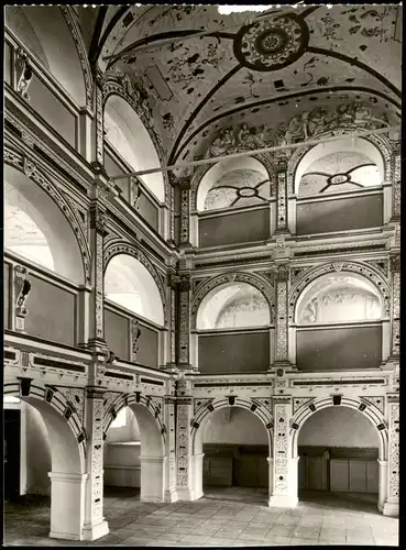 Ansichtskarte Schmalkalden Schloß - Kapelle, Innen - Fotokarte 1972