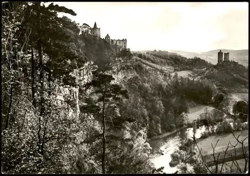 Saaleck-Bad Kösen Rudelsburg und Saaleck zur DDR-Zeit 1980/1979