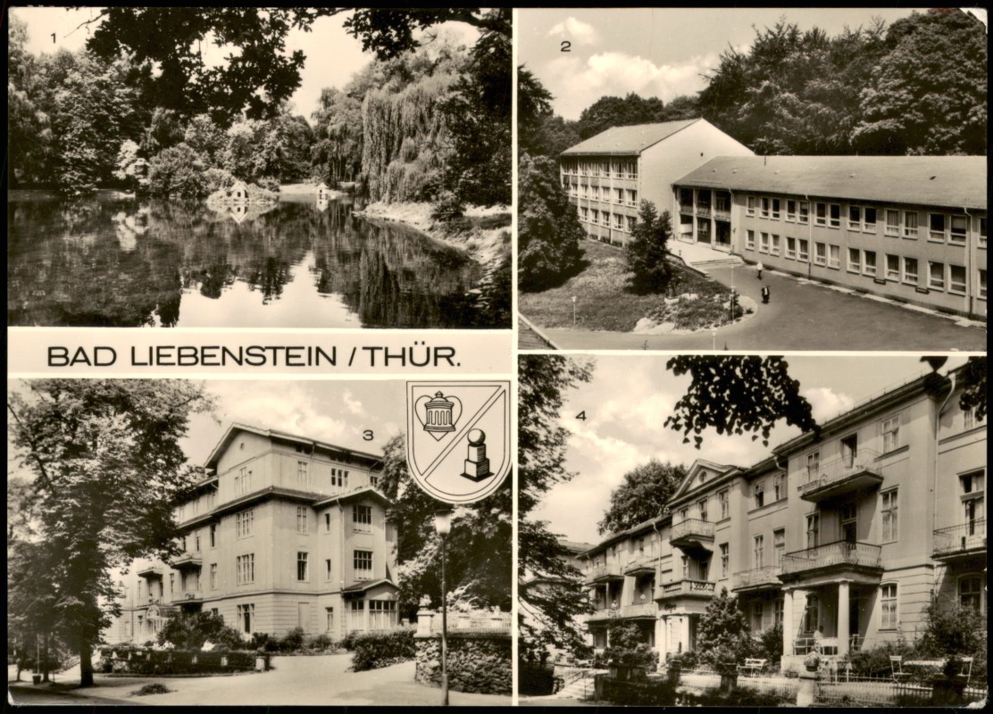 Bad Liebenstein DDR Mehrbildkarte Kurheimen... | oldhting.at