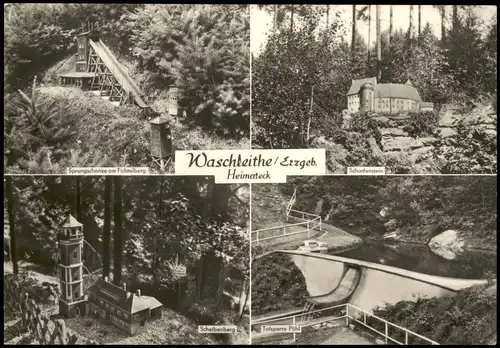 Waschleithe-Grünhain-Beierfeld Miniaturschauanlage Heimatecke  MB 1972