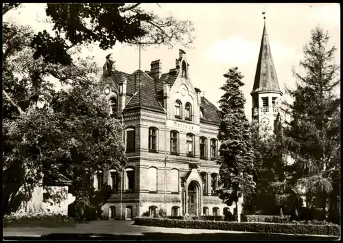 Ansichtskarte Zeuthen Rathaus zur DDR-Zeit 1969
