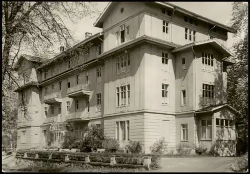 Ansichtskarte Bad Liebenstein Kurheim Bernhard in Thüringen 1979/1977