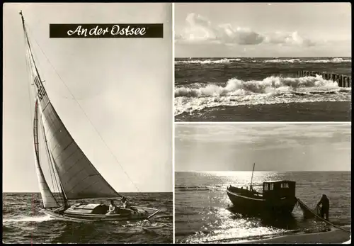 .Mecklenburg-Vorpommern Ostsee Baltic Sea DDR    3 Foto-Ansichten 1977