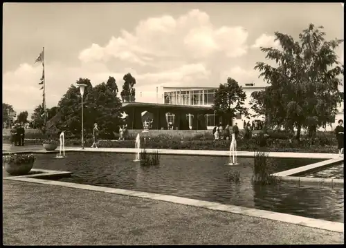 Ansichtskarte Erfurt Internationale Gartenbauausstellung - Gebäude 1975