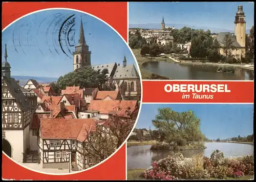 Ansichtskarte Oberursel (Taunus) 3 Bild: Stadtansichten 1988