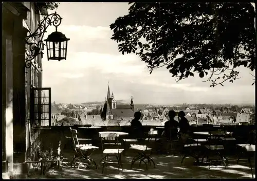 Quedlinburg Panorama-Ansicht Ausblick v. d. Domschänke 1967/1966