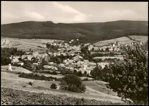 Tambach-Dietharz Panorama-Ansicht Blick vom Gänseköpfchen auf Dietharz 1962