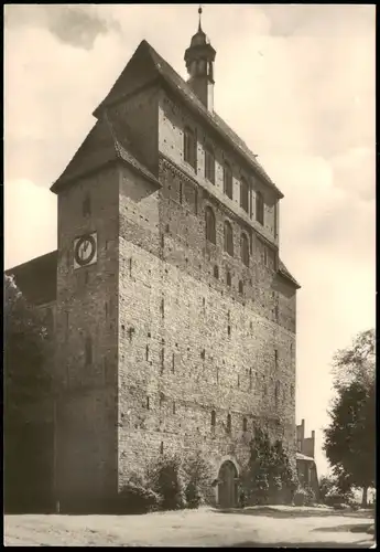 Havelberg Dom Havelberg romanischer Westbau des 12. Jahrhunderts 1973