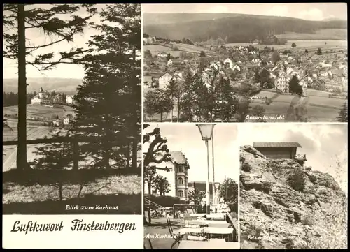 Finsterbergen-Friedrichroda Kurhaus, Gesamtansicht Gästebereich 1970