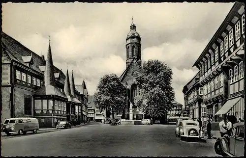 Ansichtskarte Einbeck VW - Bulli Auto Markt 1958
