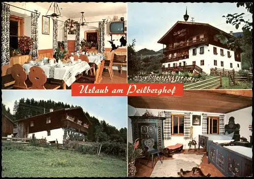 Hollersbach im Pinzgau Peilberghof - 4 Bild mit Innenansichten 1975