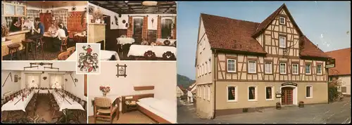 Essingen Württemberg Brauerei-Gasthof Sonne WErbeklappkarte 1979