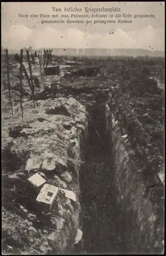 Ostpreußen (allgemein) Vom östlichen Kriegsschauplatz WK1 Militaria 1915