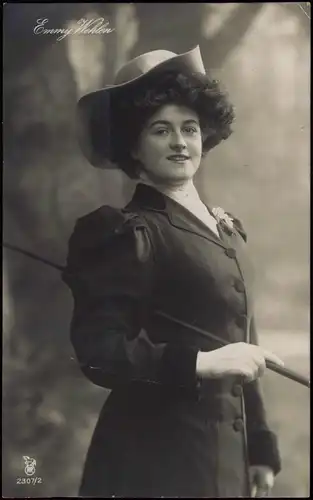 Ansichtskarte  Film Schauspieler Emmy Wehlen Fotokarte 1912