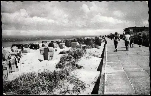 Ansichtskarte Döse-Cuxhaven Zwischen Sandstrand und Düne 1961