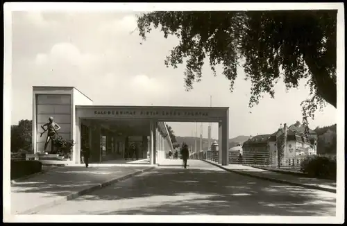Pistyan Pistian | Piszczany | Piešťany (Pöstyény) Straße, Eingang-Therme 1939