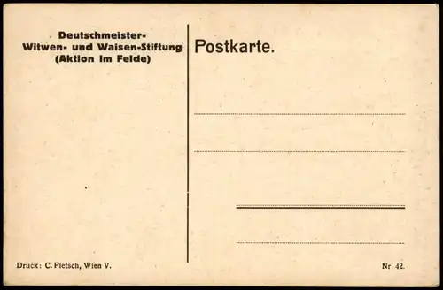 Ansichtskarte  Künstlerkarten - Militär Kosaken beim Angriff 1917