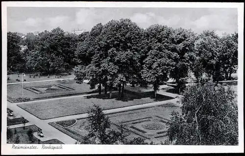 Ansichtskarte Neumünster Renkpark 1951