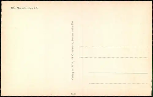 Ansichtskarte Neuenkirchen-Vörden Fachklinik Clemens-August-Stiftung 1959