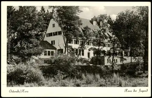 Ansichtskarte Osterode (Harz) Haus der Jugend 1961