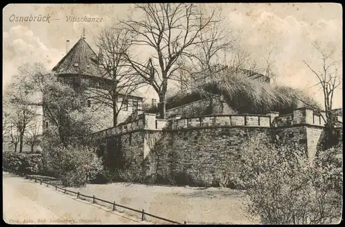 Ansichtskarte Osnabrück Partie an der Vitischanze 1916