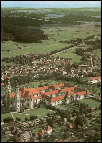 Ansichtskarte Ottobeuren Luftbild 1995