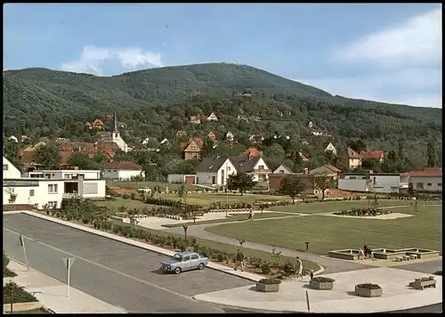 Ansichtskarte Alsbach (Bergstraße) Stadtpartie, Parkplatz 1981