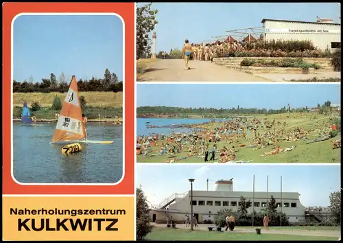 Kulkwitz Leipzig Brettsegeln, Strand, Gaststätten 1985