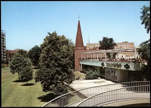 Ansichtskarte Cottbus Am Stadttor 1986