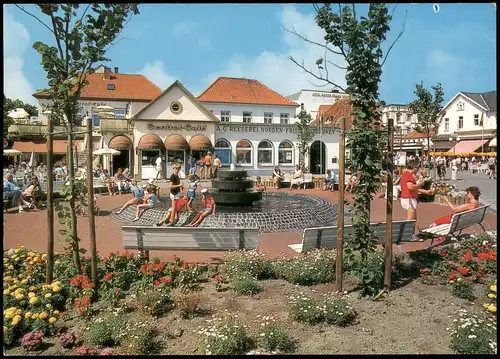 Ansichtskarte Norderney Kurplatz 1984