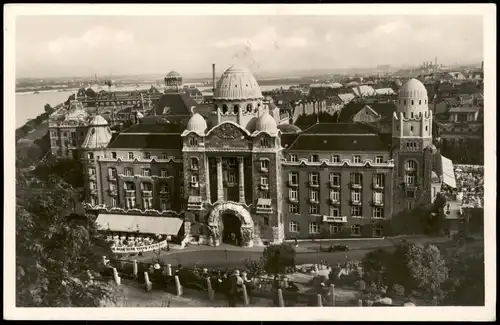 Budapest St. Gerhard Heilbad und Hotel. Szent Gellért-gyógyfürdő és szálló. 1940