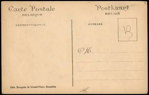 Postkaart Brüssel Bruxelles Pavillon de la Ville de Gand - EXPO 1910