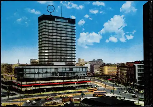 Charlottenburg-Berlin Kurfürstendamm Europa Center Haus der Nationen 1971
