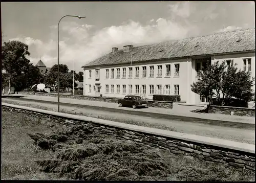 Ansichtskarte Mestlin Landambulatorium 1972