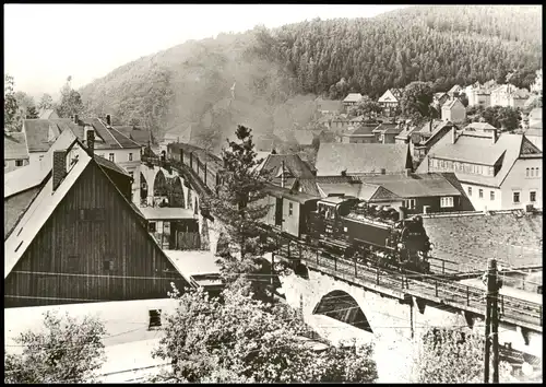.Sachsen Schmalspurbahn Freital-Hainsberg - Kurort Kipsdorf 1983