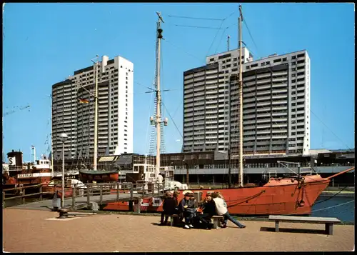 Ansichtskarte Bremerhaven Columbus Center 1985