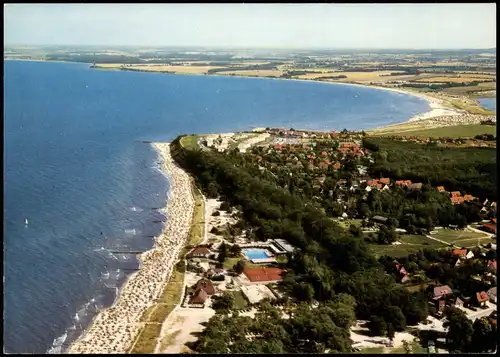 Ansichtskarte Hohwacht Luftbild Luftaufnahme 1992