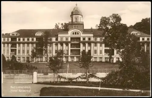 Ansichtskarte Bad Liebenstein Hotel Kaiserhof 1928