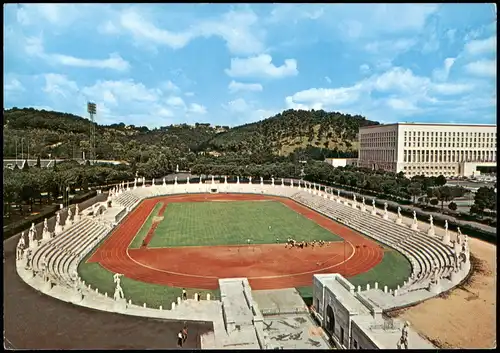 Cartoline Rom Roma Lo Stadio dei Marmi (Foro Italico) Stadion 1974