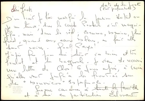 Postales Las Arenas Luftbild Air view 1976