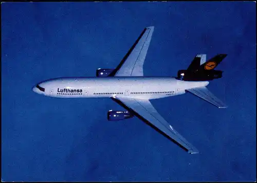 Flugzeug Airplane Avion Lufthansa McDonnell Douglas DC 10-30 1990
