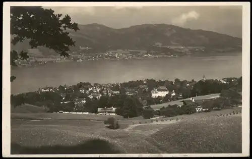 Ansichtskarte Landsberg am Lech Blick auf den Ammersee - Fotokarte 1931