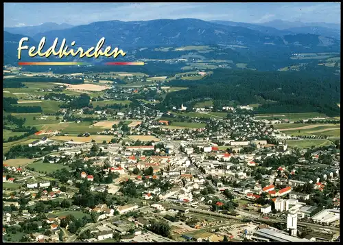 Ansichtskarte Feldkirchen in Kärnten Luftaufnahme 2000