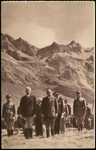 .Frankreich LE PRÉSIDENT DE LA RÉPUBLIQUE ET LE PRÉSIDENT DU CONSEIL 1932